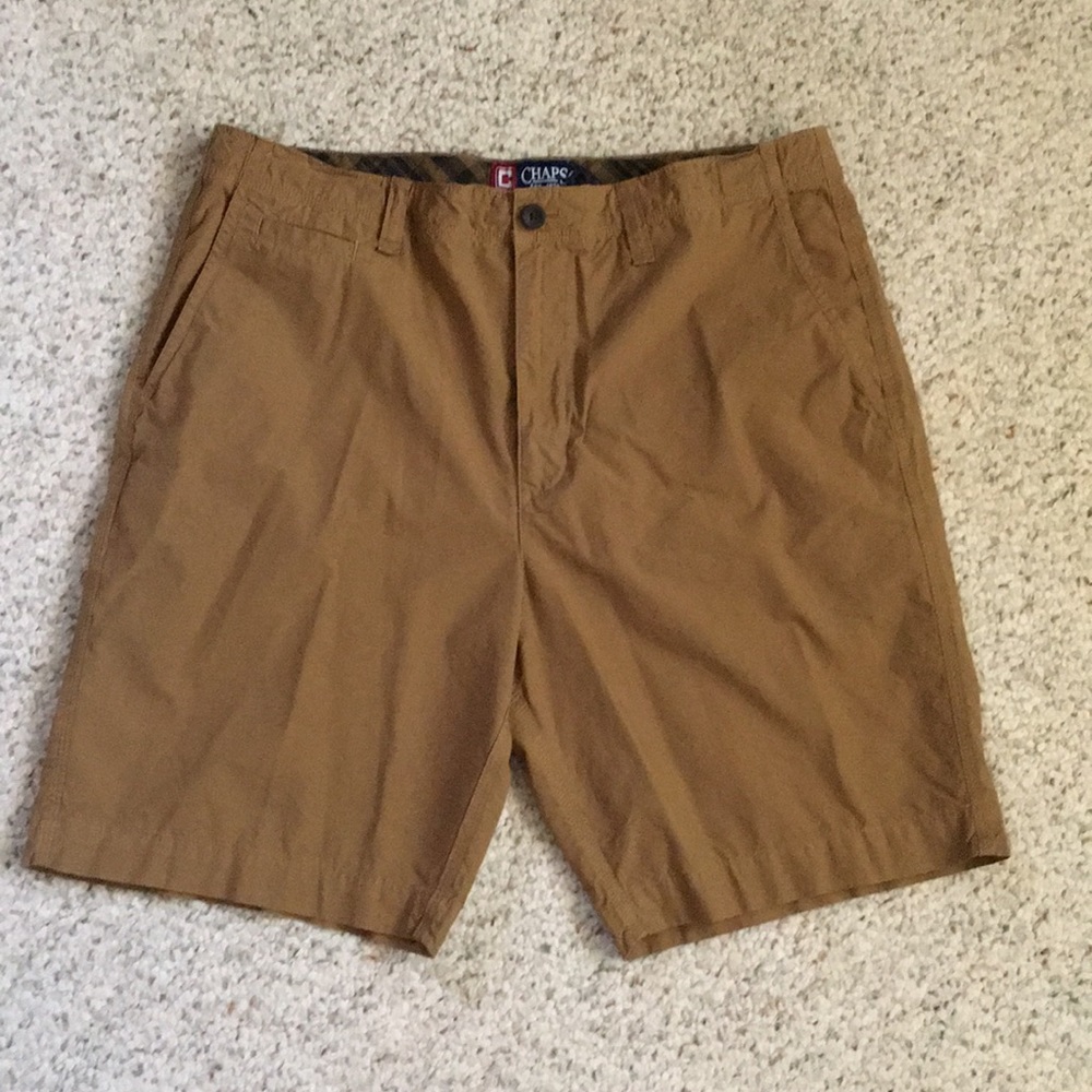 Men’s Chaps Shorts in British Khaki 36 W